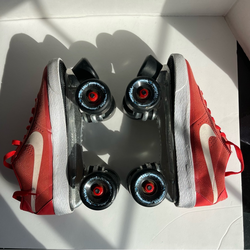 Nike Bruin Zoom Premium Sneaker RollerSkates Mango Men Size 8.5 - Picture 7 of 15